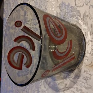 Mid Century Smoky Glass Ice Bowl